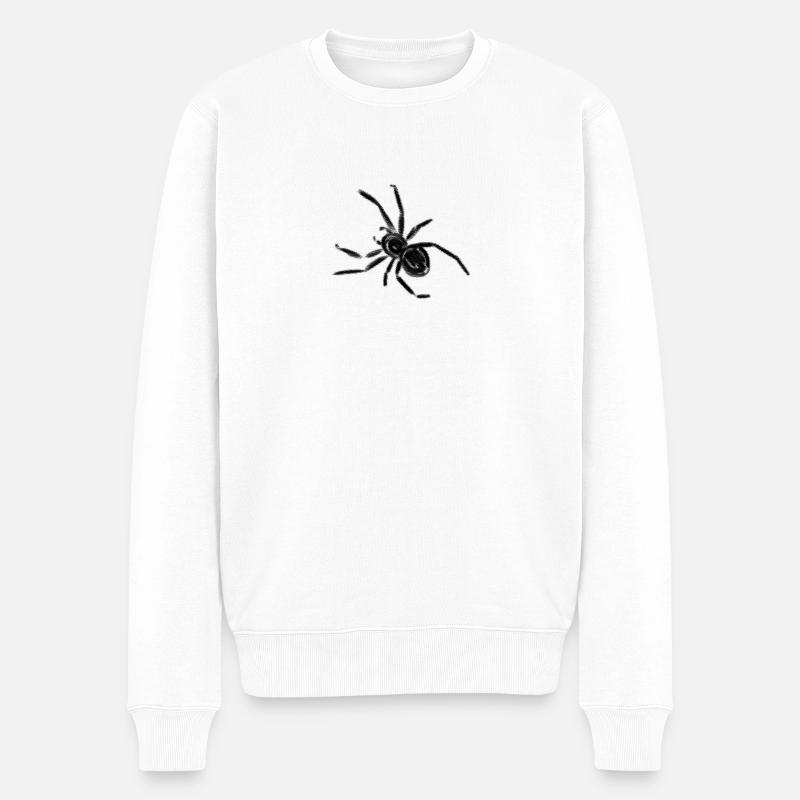 Araignée - Pull Premium bio Homme - blanc