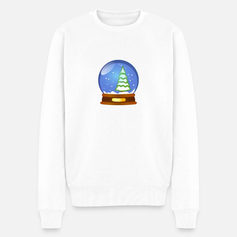 christma s1170 - Männer Premium Bio Pullover - Weiß