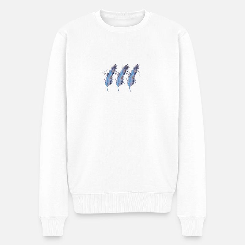 Expérience Voyage Ethno - Pull Premium bio Homme - blanc