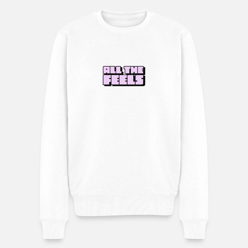 Toutes les sensations - Pull Premium bio Homme - blanc