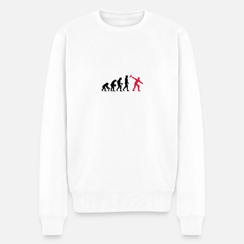 Icestock Evolution - Pull Premium bio Homme - blanc