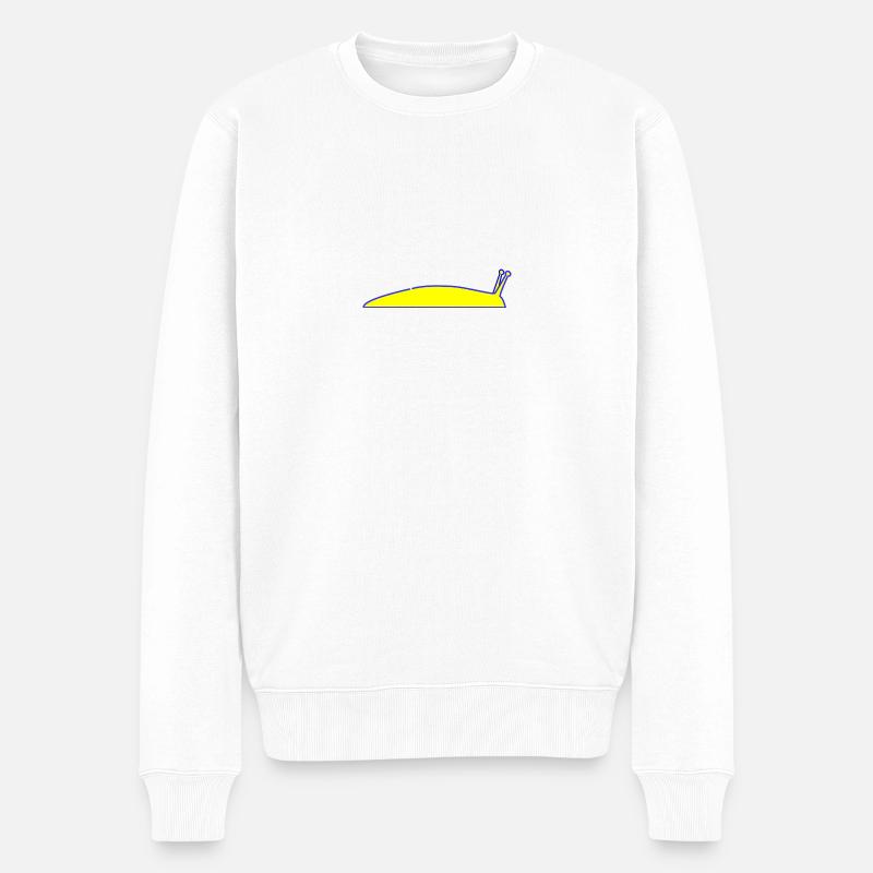 schne 91 - Männer Premium Bio Pullover - Weiß