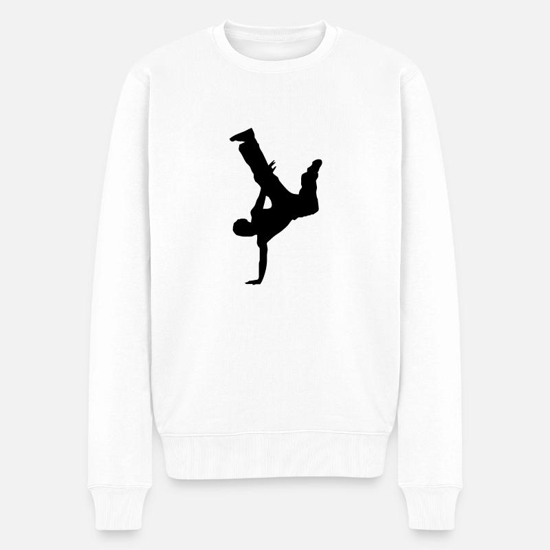 dancer - Pull Premium bio Homme - blanc