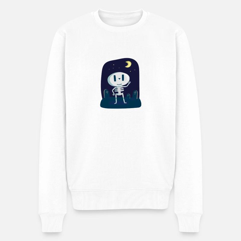 hallowee N721 - Pull Premium bio Homme - blanc