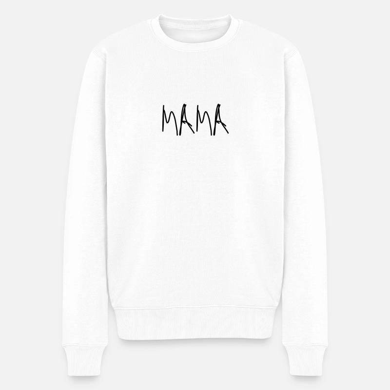 MAMAN - Pull Premium bio Homme - blanc