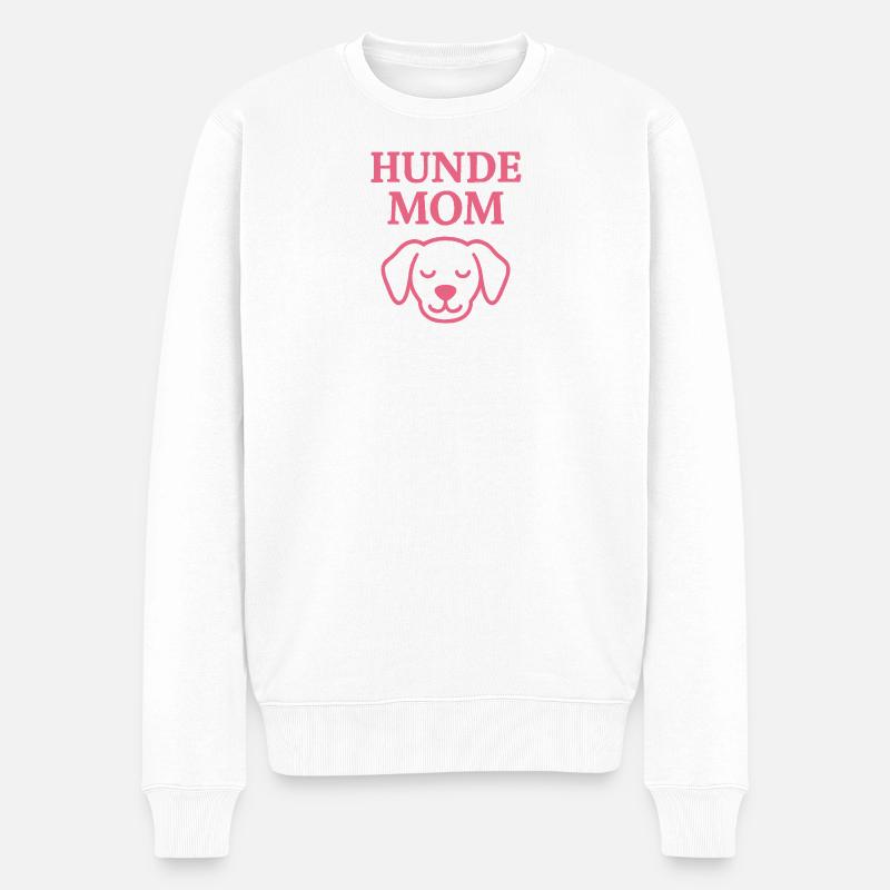 Maman chienne - Pull Premium bio Homme - blanc
