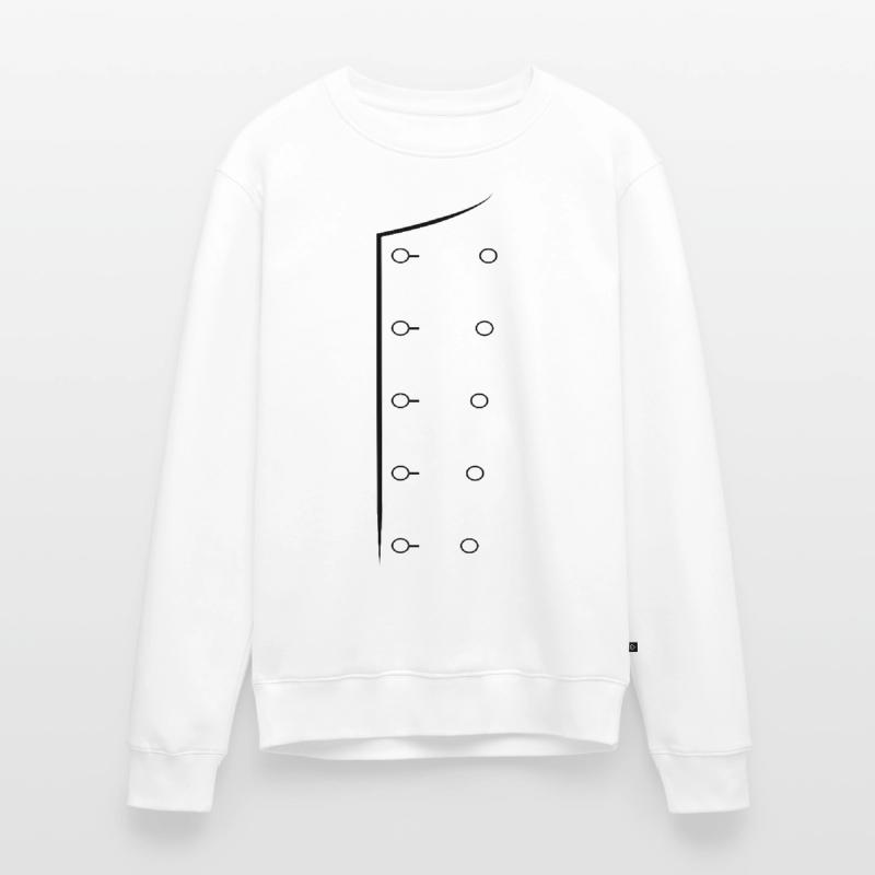 Chef Code Chef Uniform Line Art Chef Jacket Men's Premium Organic Jumper
