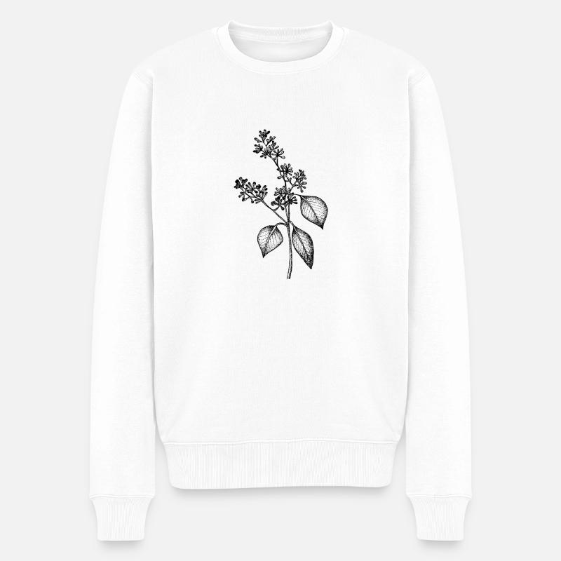 Eucalyptus - Pull Premium bio Homme - blanc