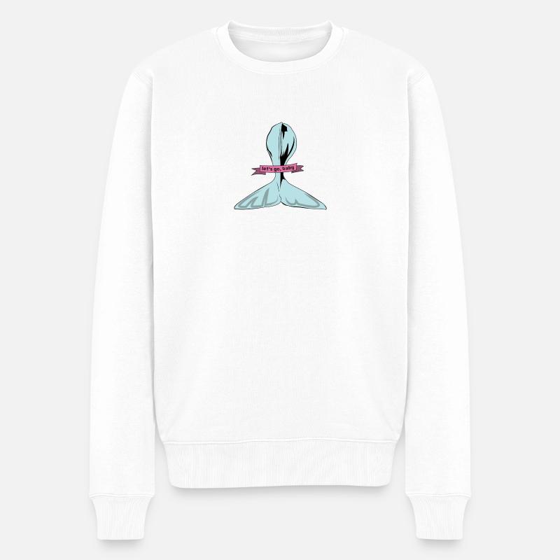 Allons, bébé | Mode animaux - Pull Premium bio Homme - blanc