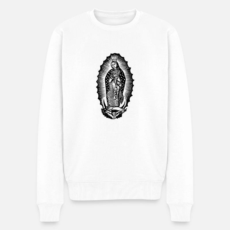 saint - Pull Premium bio Homme - blanc