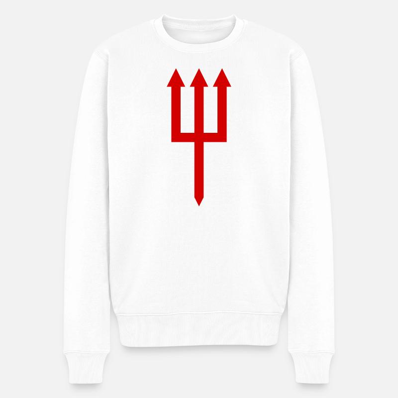 Trident - Pull Premium bio Homme - blanc