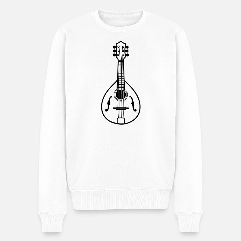 Mandoline - Pull Premium bio Homme - blanc