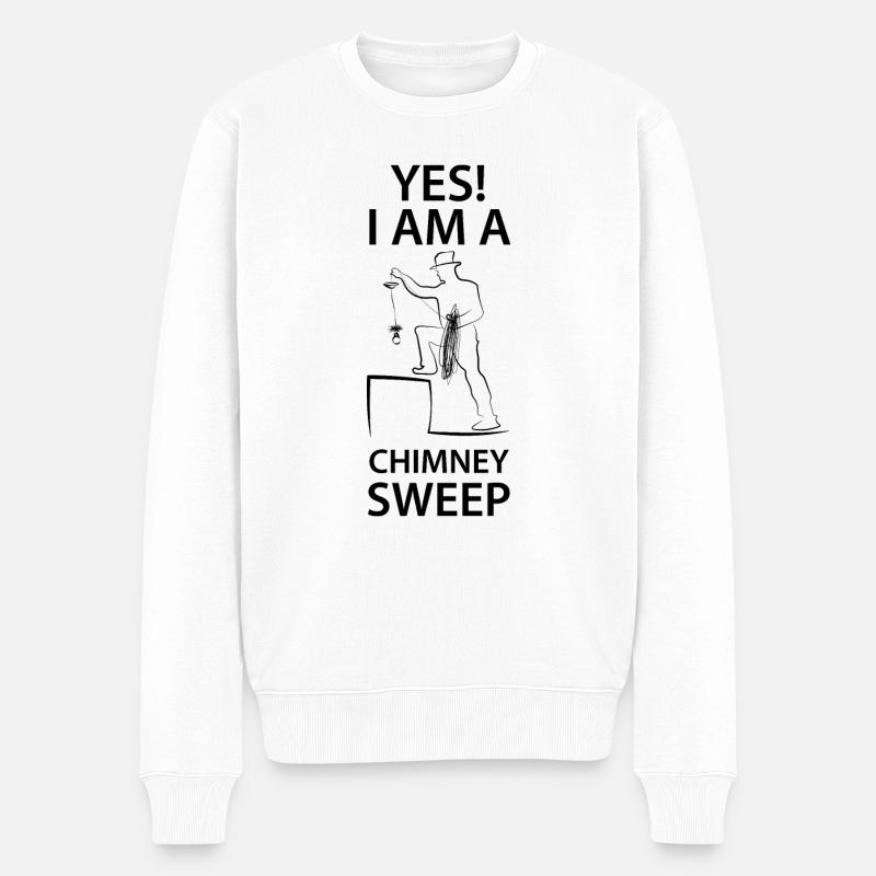 Ramoneurs ramoneurs - Pull Premium bio Homme - blanc