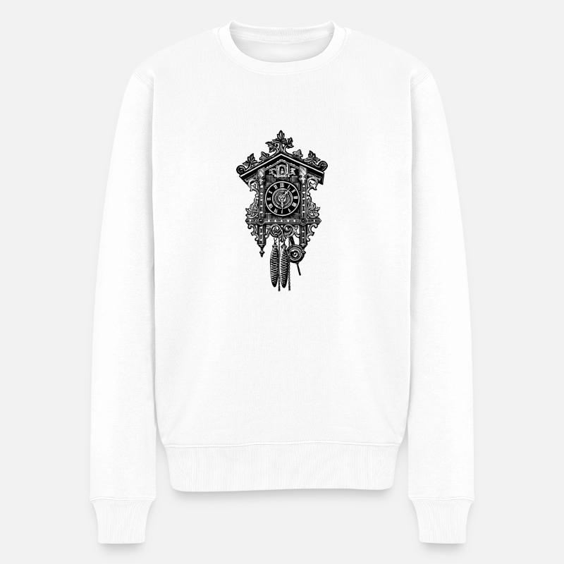 Coucou Dessin Tatouage cadeau - Pull Premium bio Homme - blanc