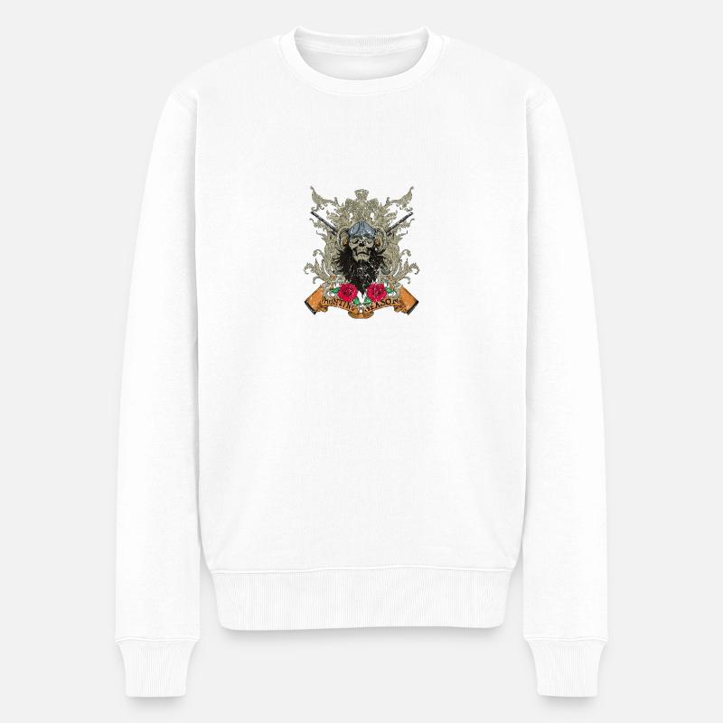 saison de chasse - Pull Premium bio Homme - blanc