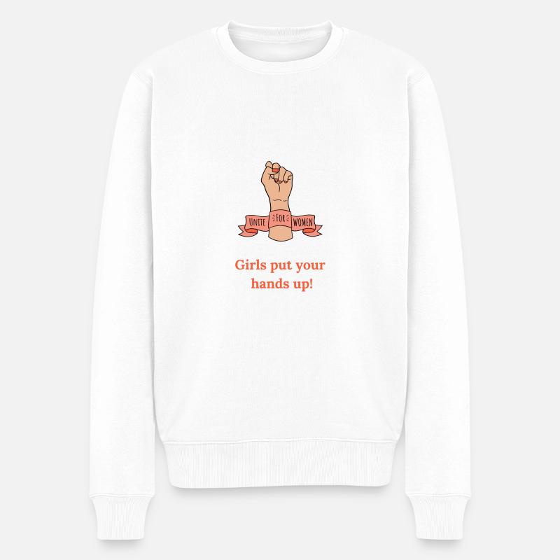 Feminism equality rights - Pull Premium bio Homme - blanc