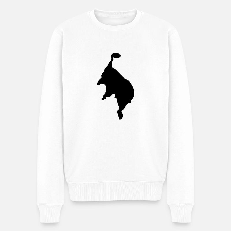Mueritz - Männer Premium Bio Pullover - Weiß