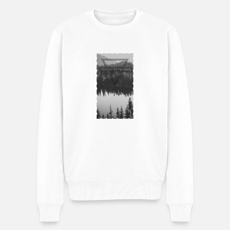 Forêt - Pull Premium bio Homme - blanc