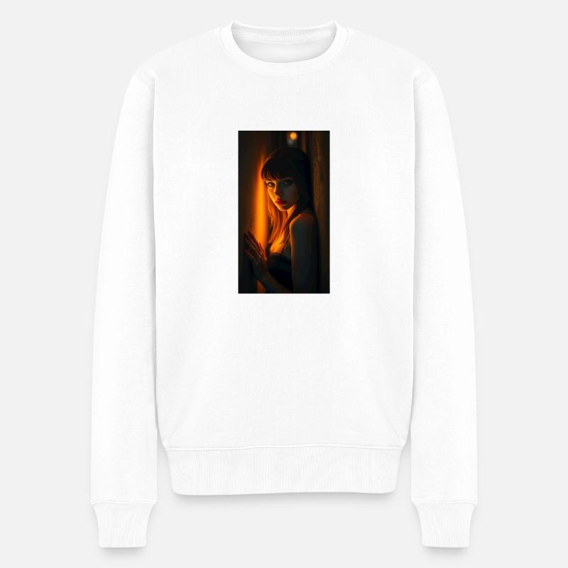 SWS MINUIT - Pull Premium bio Homme - blanc