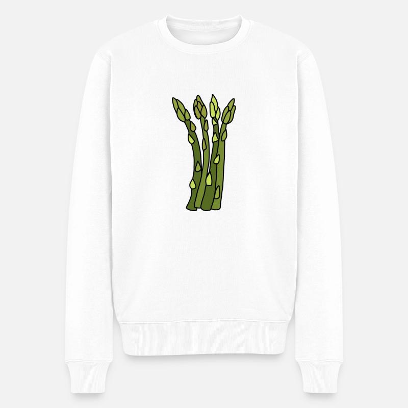 Temps des asperges - Pull Premium bio Homme - blanc