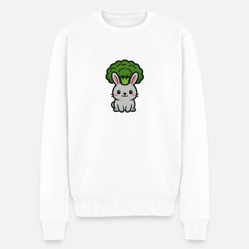 Frère-Lapin - Pull Premium bio Homme - blanc