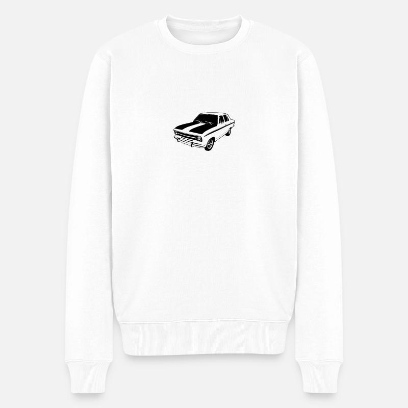 Kadett B - Männer Premium Bio Pullover - Weiß