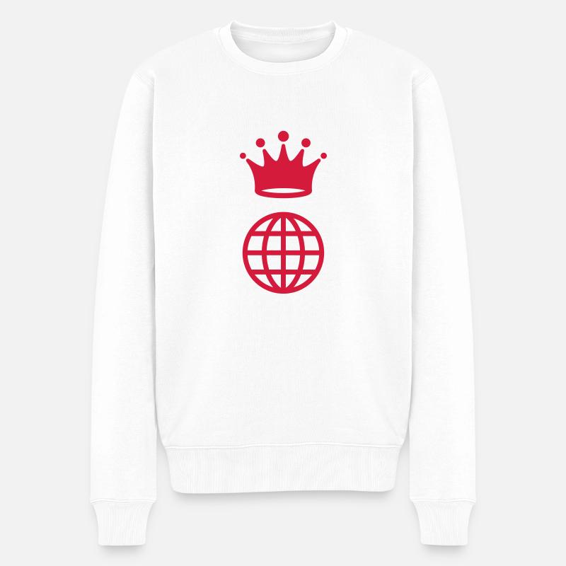 Webmaster Internet Web Geek Website - Pull Premium bio Homme - blanc