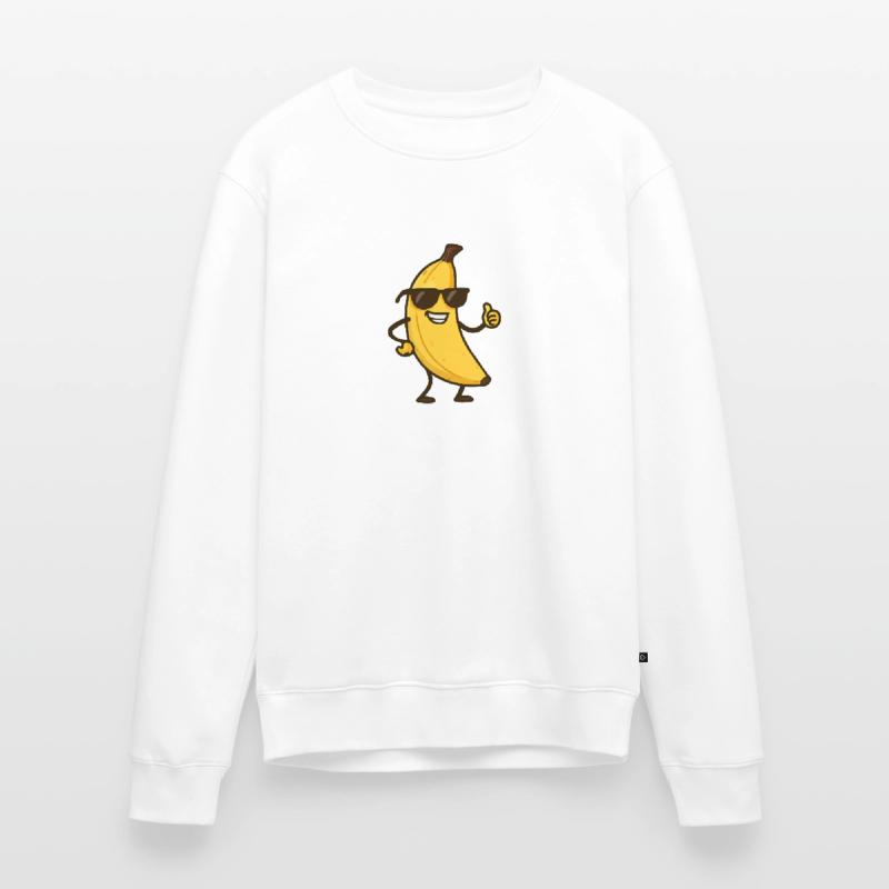Banane Comic Männer Premium Bio Pullover