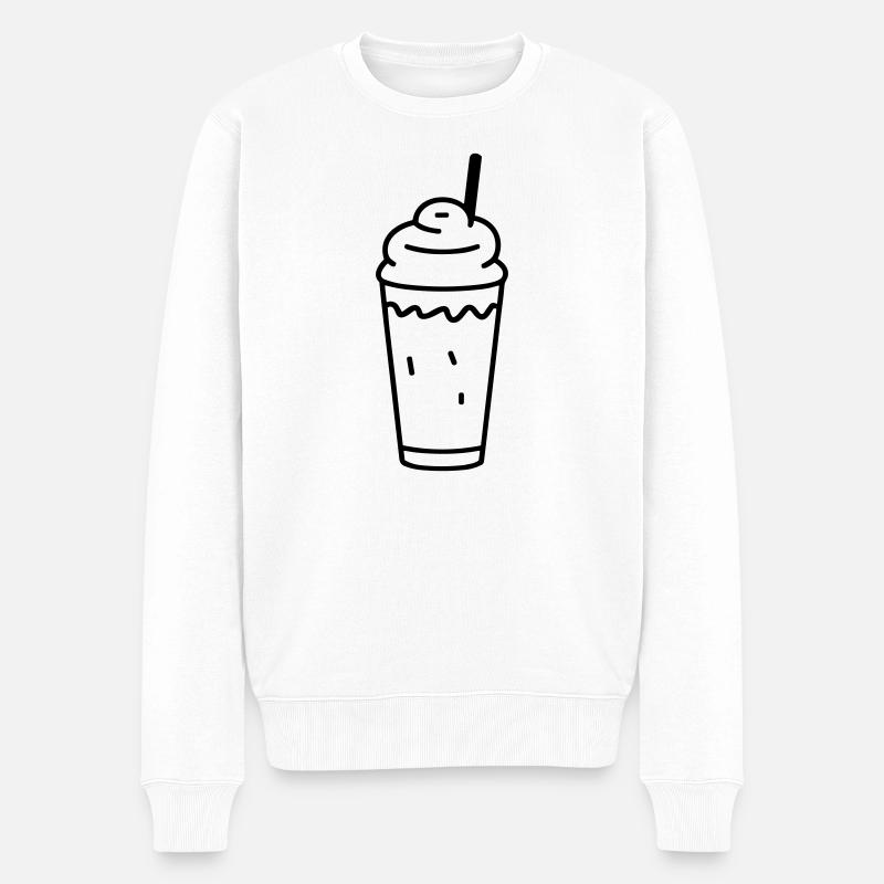 milkshake - Pull Premium bio Homme - blanc