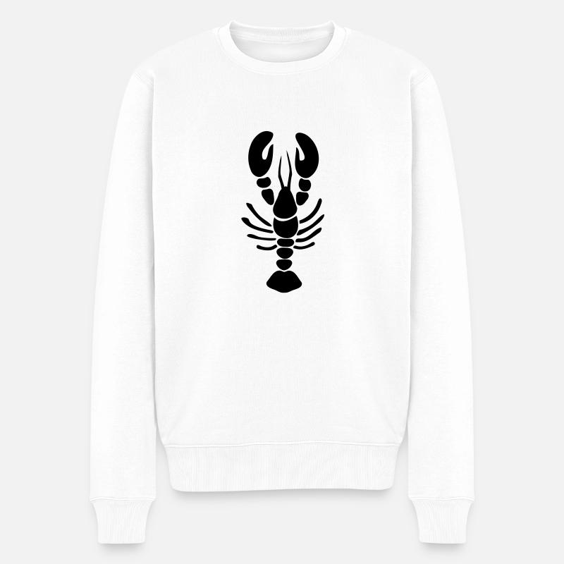 hummer - Männer Premium Bio Pullover - Weiß