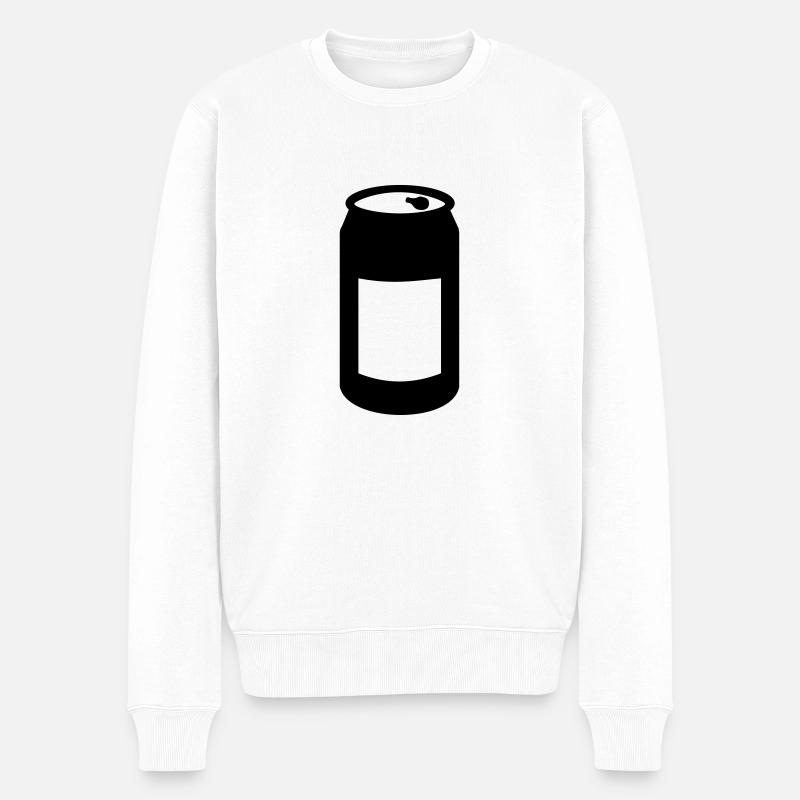 Dose - Männer Premium Bio Pullover - Weiß