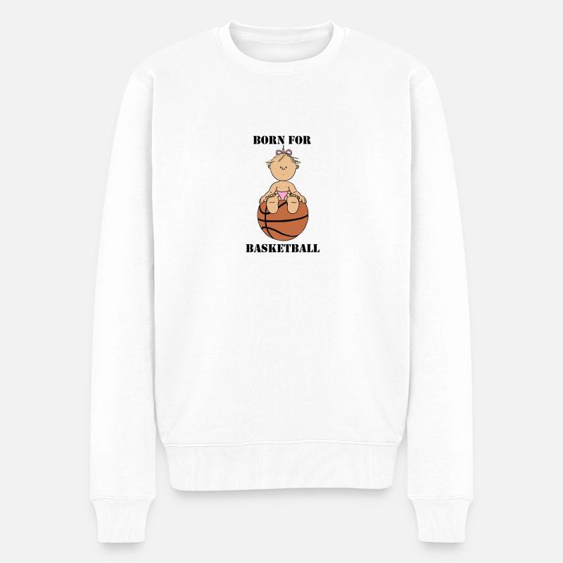BB Girl 1 - Pull Premium bio Homme - blanc