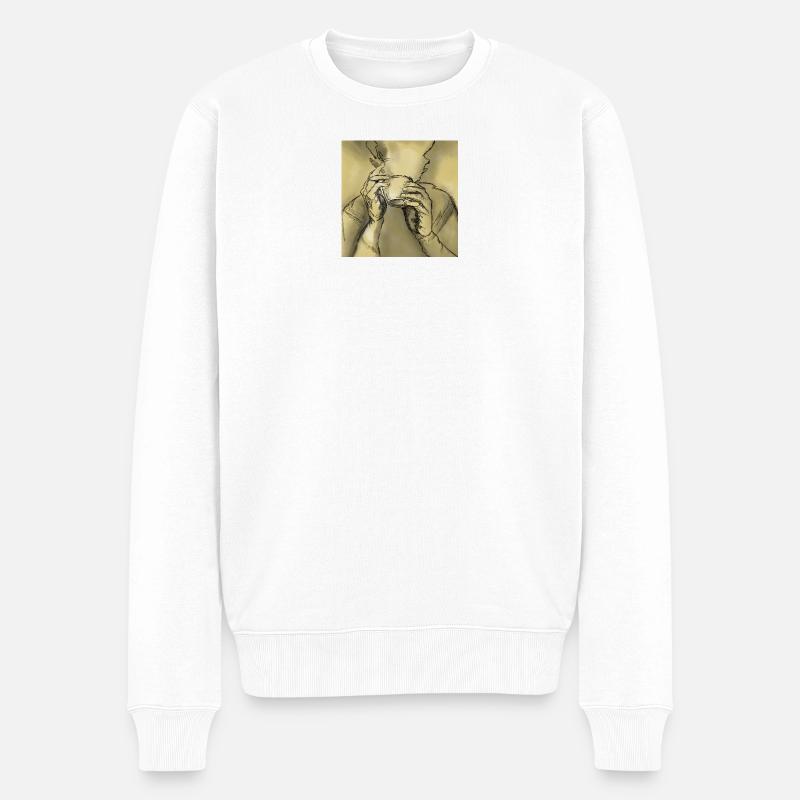 100e6d2e-bf9a-46fb-bc7b-516ae2e0bc30 - Men's Premium Organic Jumper - white