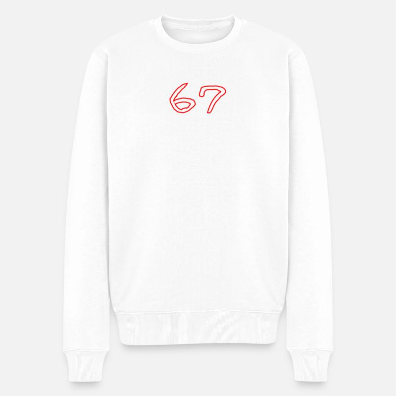 67 - Pull Premium bio Homme - blanc