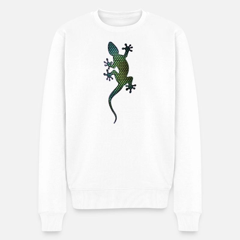 Gecko 1.3 - Pull Premium bio Homme - blanc