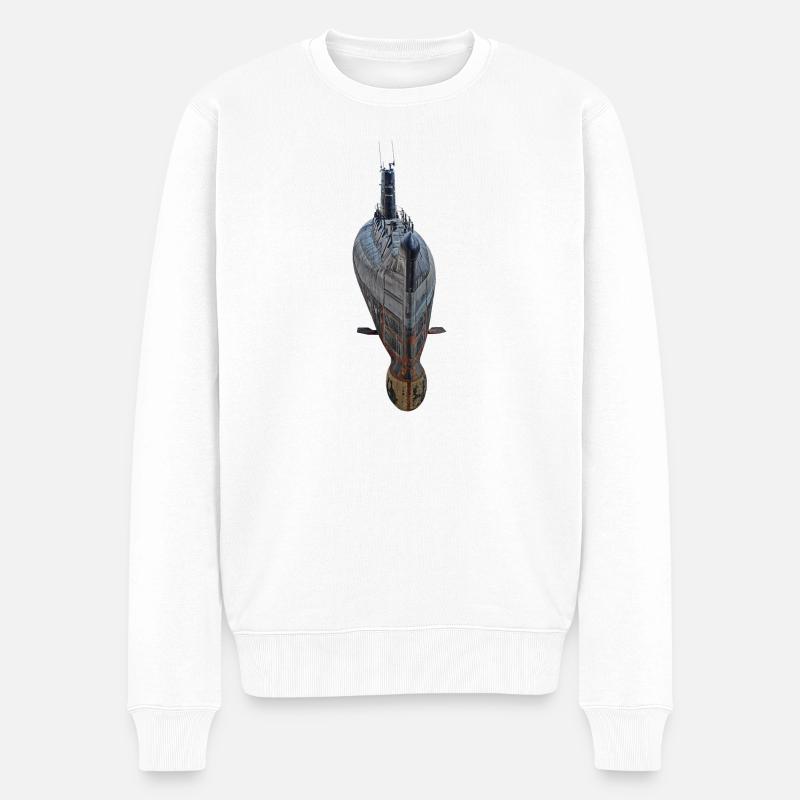 Sous-marin - Pull Premium bio Homme - blanc