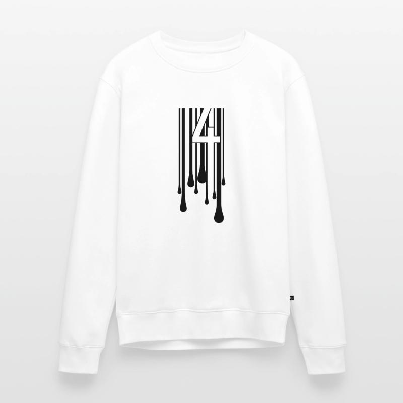 4CODE. Melting black Männer Premium Bio Pullover
