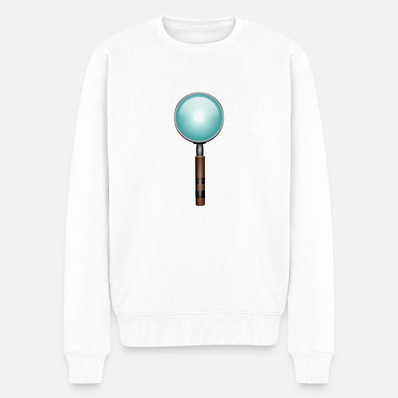 loupe - Pull Premium bio Homme - blanc