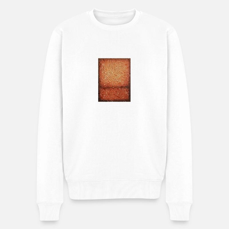 Mark Rothko No 10 1958 - Männer Premium Bio Pullover - Weiß