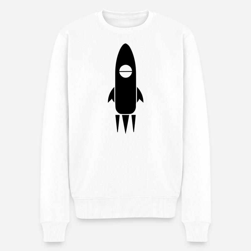 Fusée - Pull Premium bio Homme - blanc