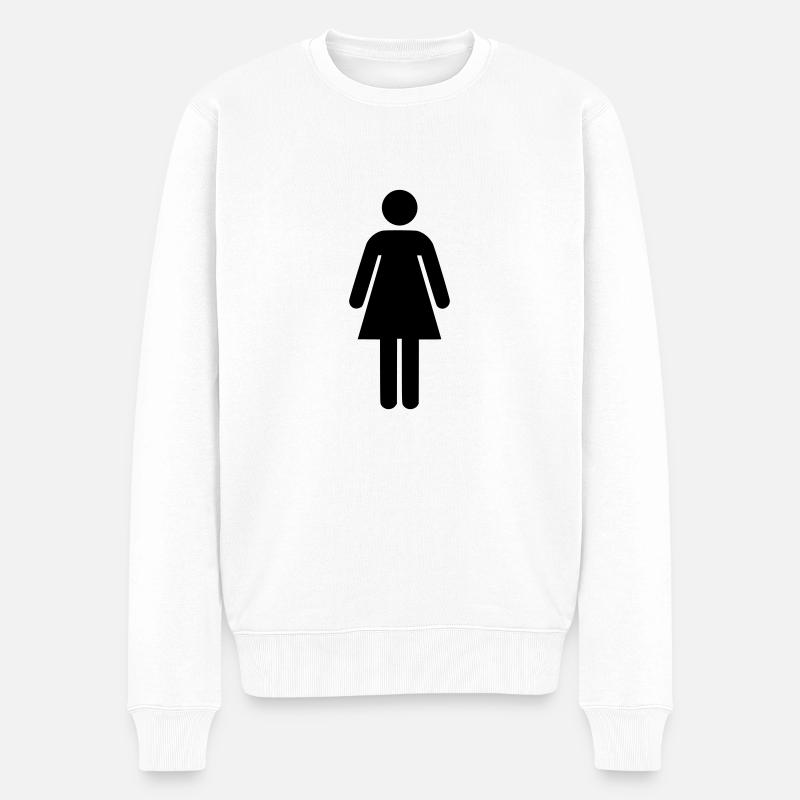 Femme - WC - Pull Premium bio Homme - blanc