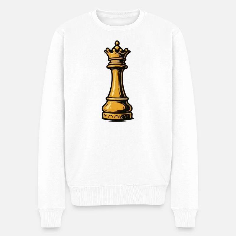 Dames - Pull Premium bio Homme - blanc