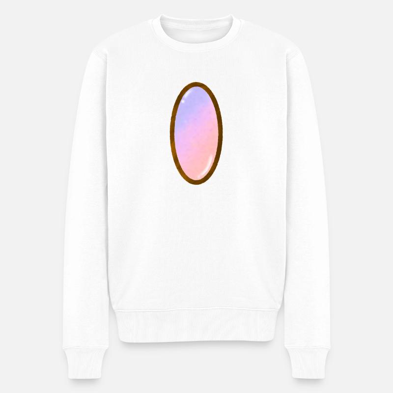 Pierre précieuse 2 - Pull Premium bio Homme - blanc