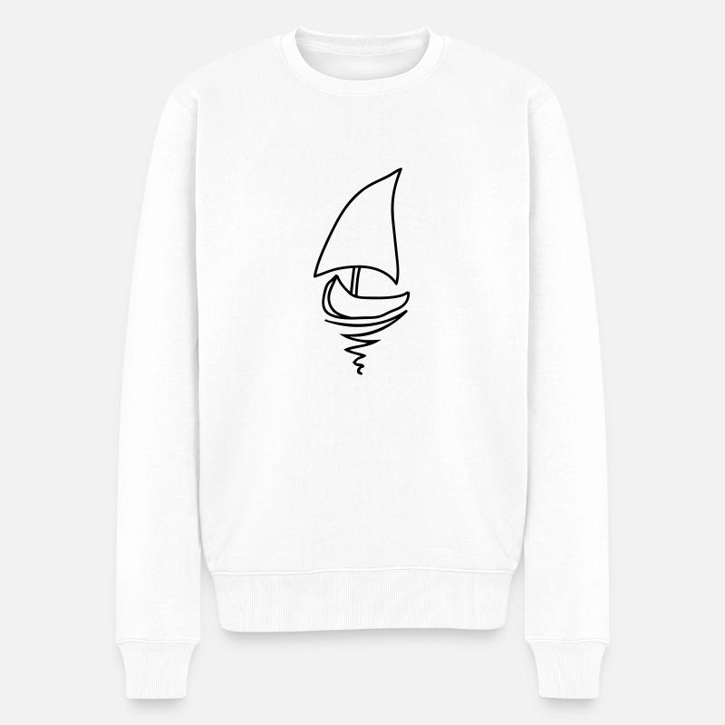 schiff_1c - Pull Premium bio Homme - blanc