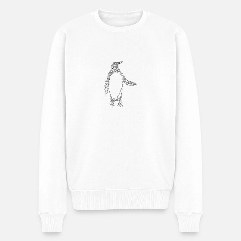 M. Pingouin - Pull Premium bio Homme - blanc