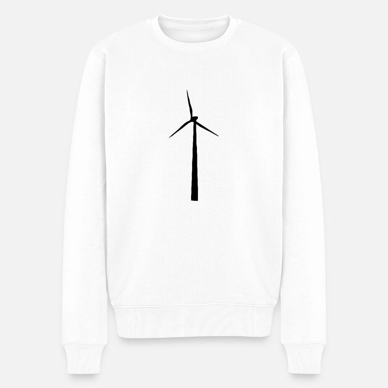 moulinet - Pull Premium bio Homme - blanc