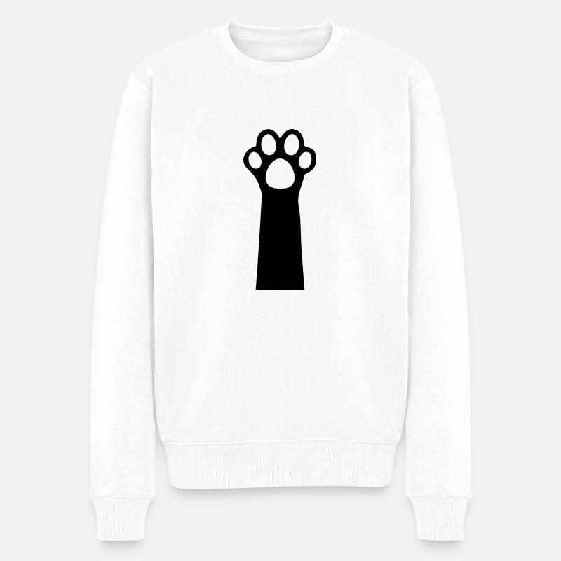 Chien Hund - Pull Premium bio Homme - blanc