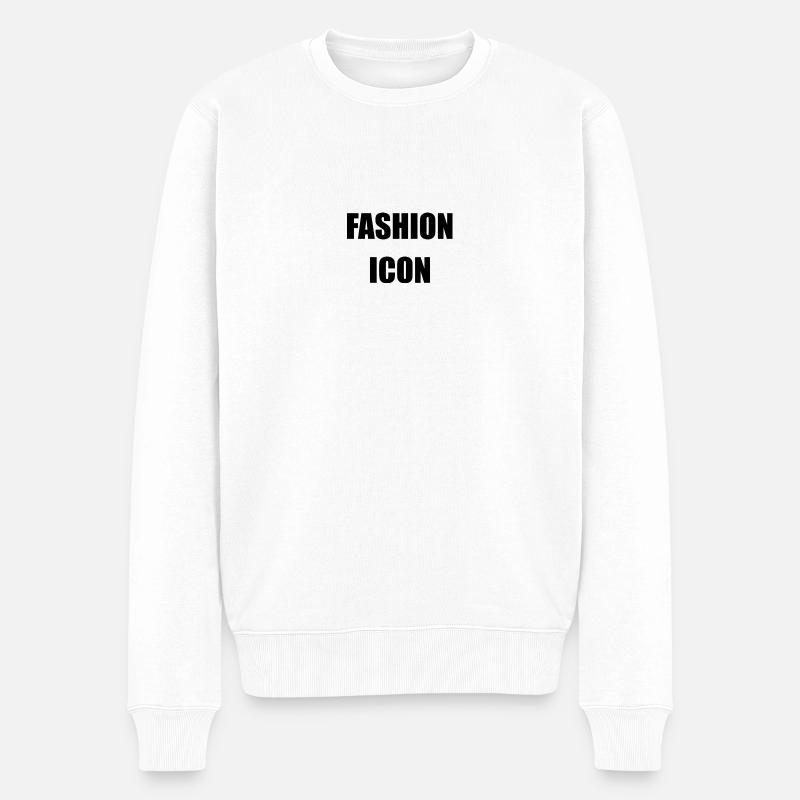 Icône de la mode - Pull Premium bio Homme - blanc
