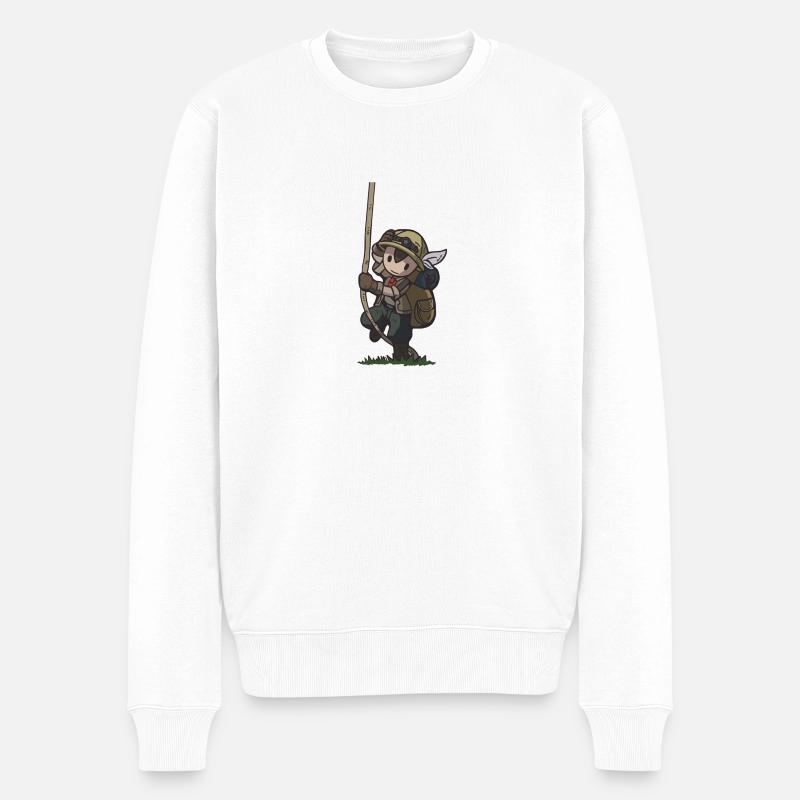 Made in Abyss - Explorateur - Pull Premium bio Homme - blanc