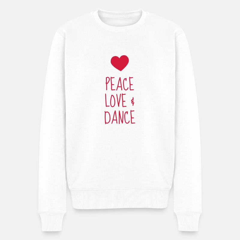 Danse Danseur Danseuse Ballet Opéra - Pull Premium bio Homme - blanc